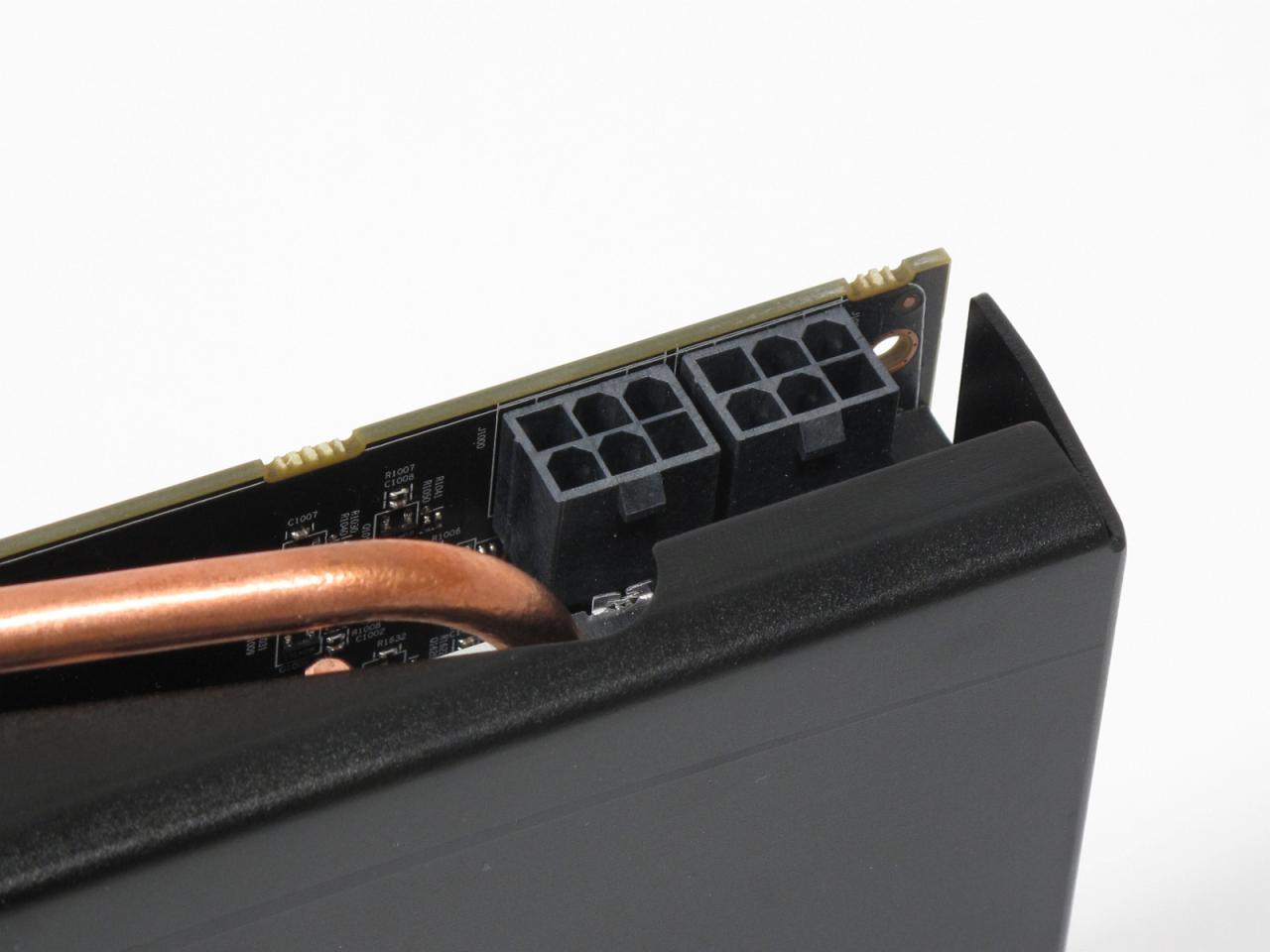 [10/12/2012] VTX3D Radeon HD 7870 Black Boost Edition: Zwei 6-Pol-Stromstecker vom Netzteil sind Pflicht.